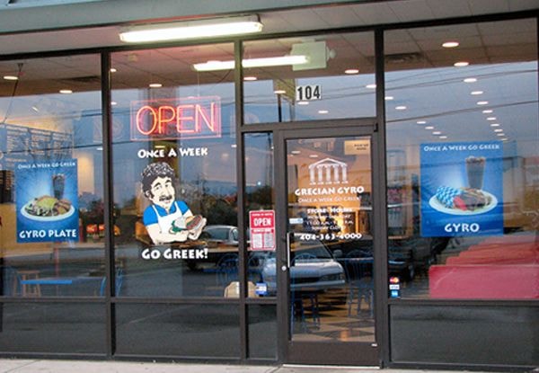  - Image360-Tucker-GA-window-graphics-restaurant-Grecian Gyro